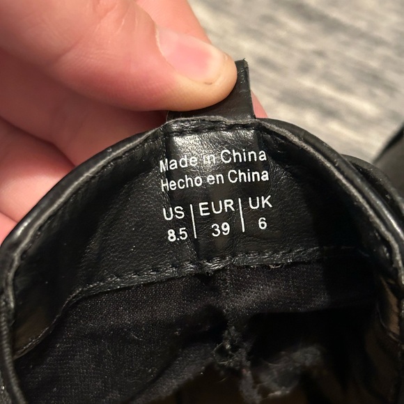 Black Ankle Boots from Call It Spring Size 8.5 - Picture 5 of 7